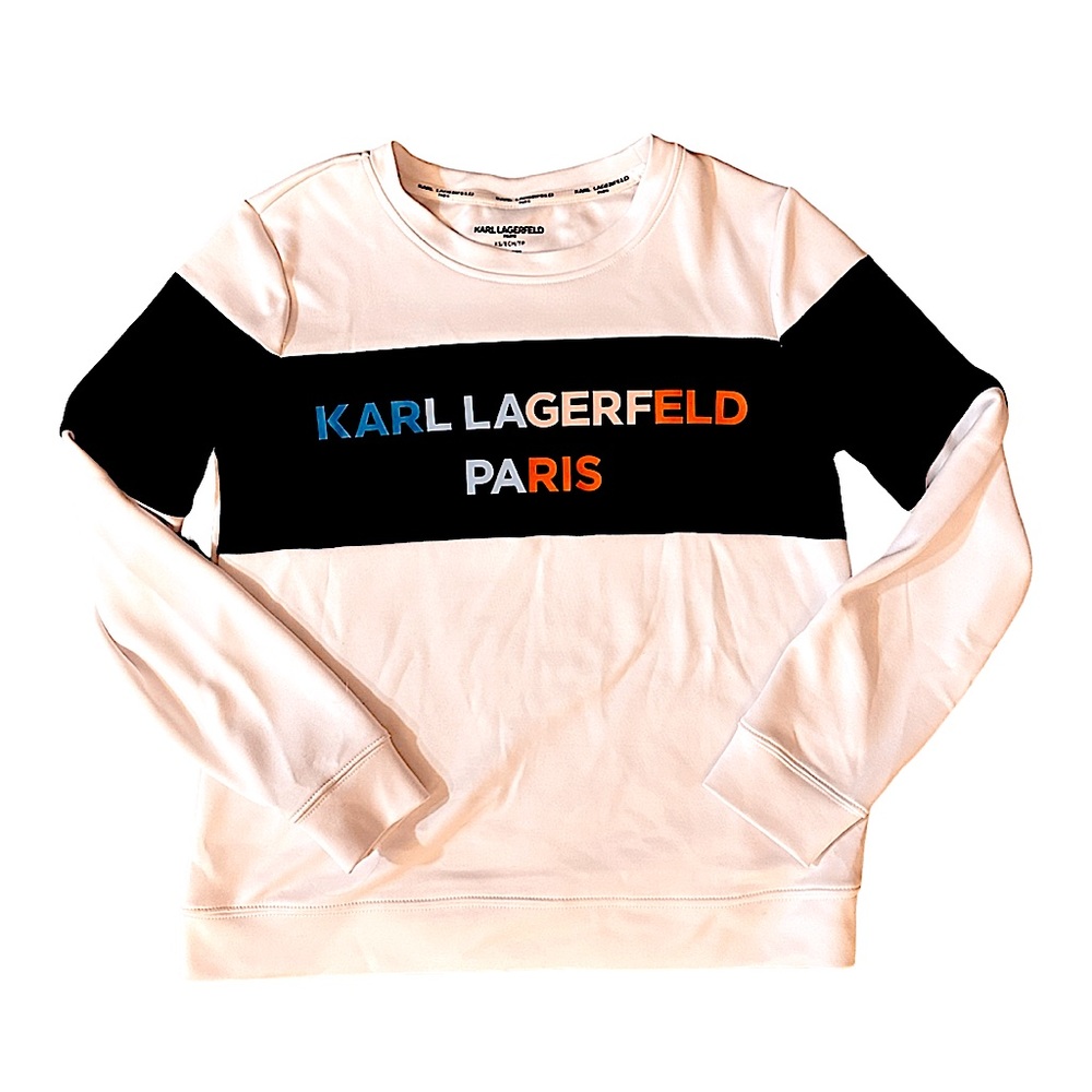 NWT KARL LAGERFELD CREWNECK
